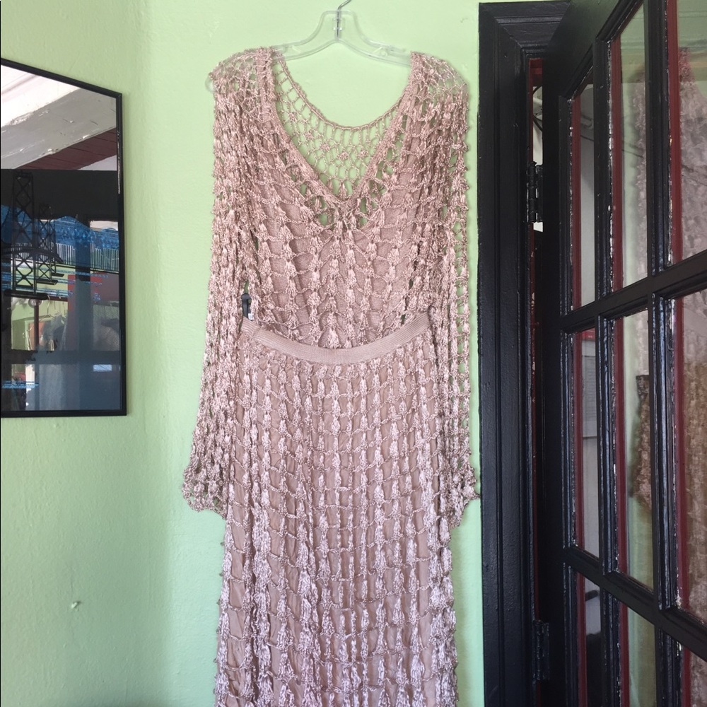 Vintage two piece crocheted set